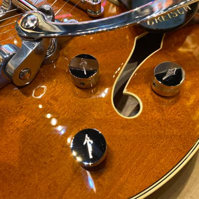Gretsch G6659T Players Edition Broadkaster Jr. Center Block with Bigsby Semi-Hollow Guitar 2022 Roun image 10