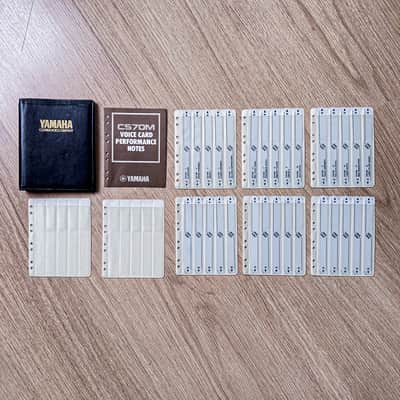 Yamaha CS70M Complete Voice Library Set Incl Leather Etui // Impossible find!! image 2