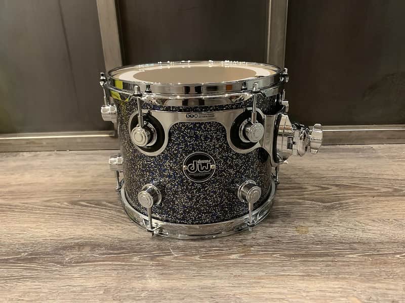 DW Performance Series 8x10 Tom in Sapphire Granite Night Sky image 1