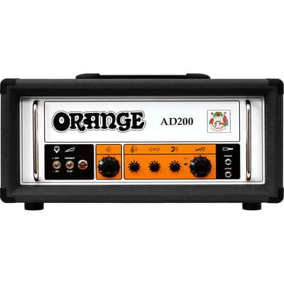 Orange AD200 Bass Amplifier Head (200 Watts), Black image 1