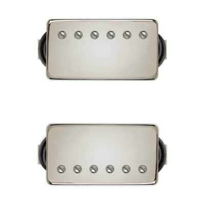 Bare Knuckle Pickups Black Dog Humbucker Set (Nickel Covers) image 1