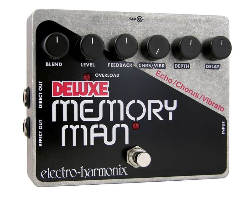 New Electro-Harmonix EHX Deluxe Memory Man Delay Guitar Effects Pedal! image 1