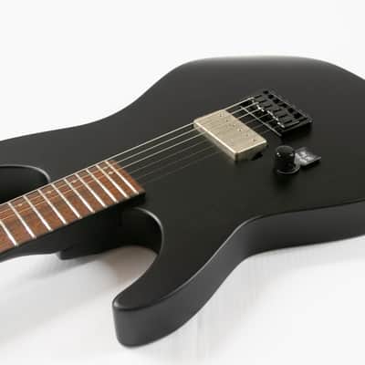 ESP LTD M-201 HT Left-handed Electric Guitar - Black Satin image 4