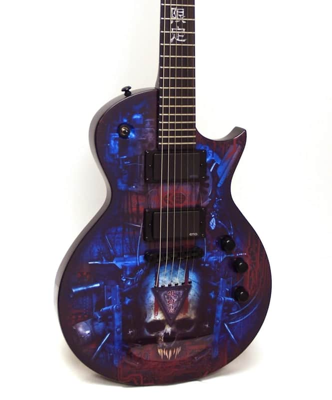 Immagine ESP LTD EC Vampire Bio Tech Graphic - 2