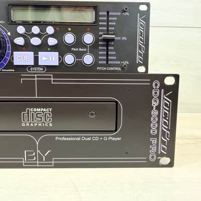 VocoPro CDG-8000 PRO Dual Karaoke CD+G Player System w/ Remote Deck 2003 image 7