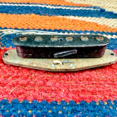 Vintage 1969 Fender Mustang-Duo Sonic-Musicmaster Grey Bobbin Pickup ~1960's image 2