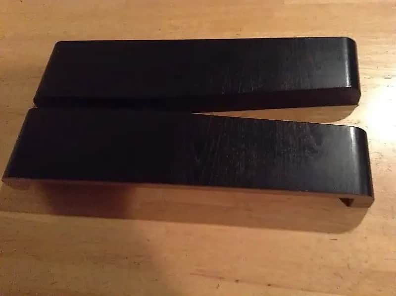 Pair of "Vintage" Original Wooden End Cap Panels for Korg T1 - (Very Rare to Find) - Sale Ends Soon image 1