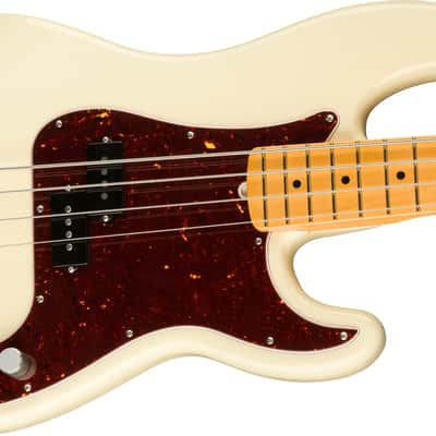 Fender American Professional II Precision Bass®, Maple Fingerboard, Olympic White image 1