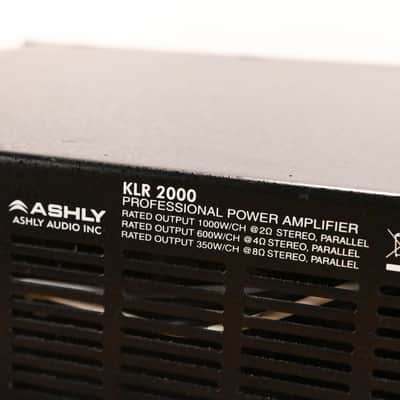 Ashly KLR-2000 Dual-Channel 1,000W Power Amplifier CG01Z3M image 10