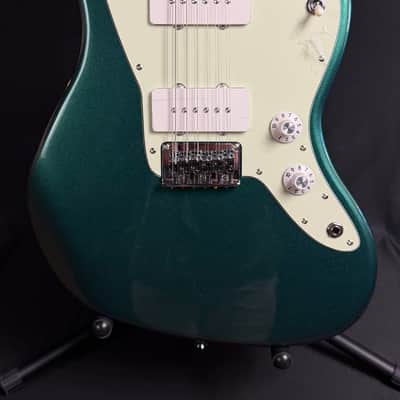 Squier FSR Paranormal Jazzmaster XII 12-String Electric Guitar Sherwood Green image 2