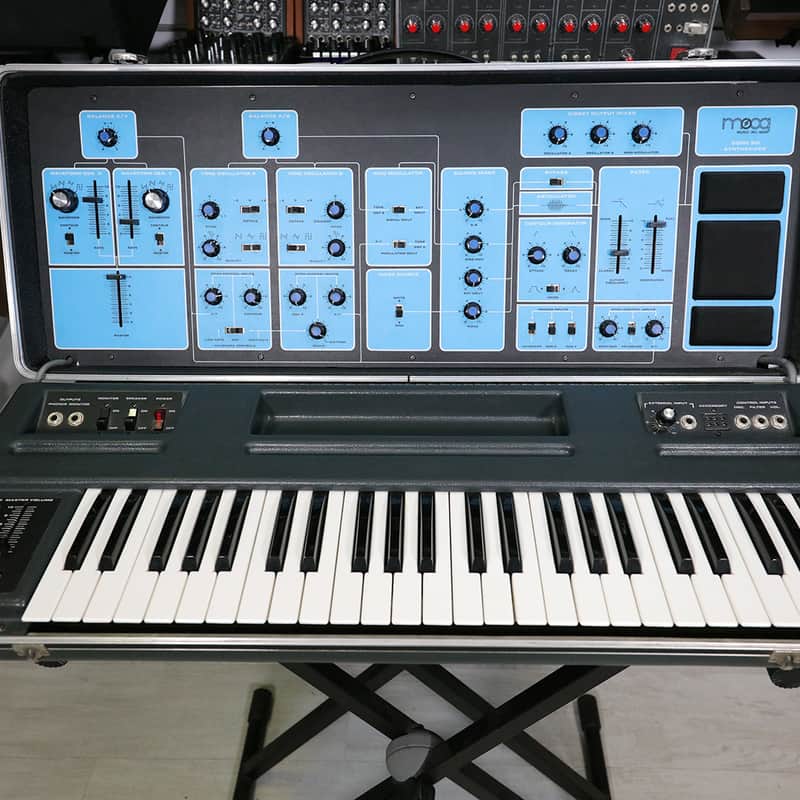 1972 – 1979 Moog Sonic Six Blue