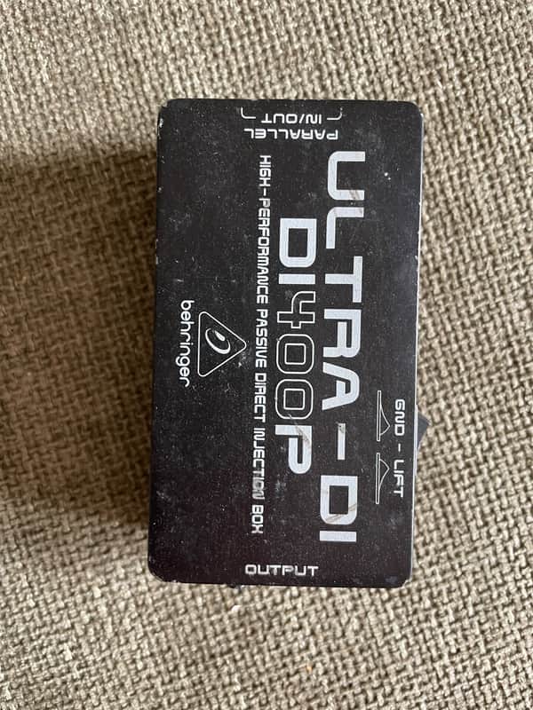 Behringer Ultra-DI DI400P Passive DI Box image 1
