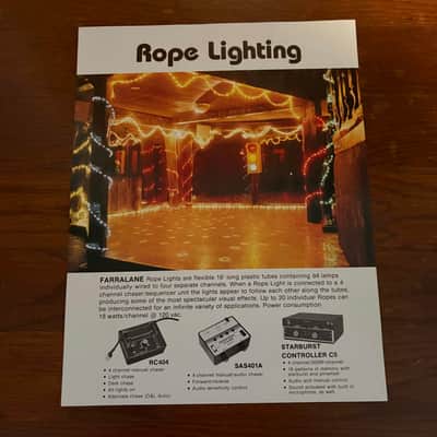 Farralane Lighting and Audio Catalog, Flyers and Pricing, 1983 image 7