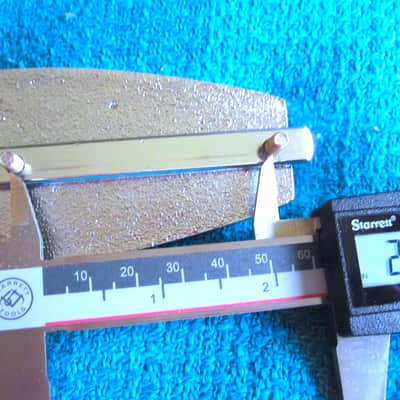 Slingerland TDR Buddy Rich Snare Strainer Throwoff Backing Plate Guard - Vintage 1970s (USED) image 7