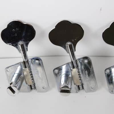 1978 Vintage Fender Precision Jazz Bass CHROME TUNERS with Bushings & Screws 1978 1979 1970's Telecaster image 4