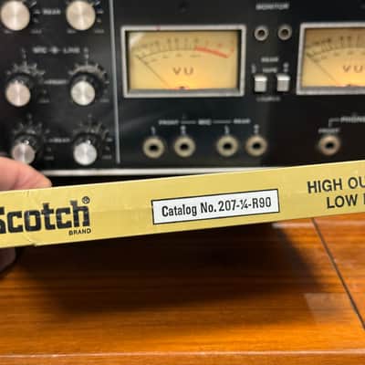 Scotch 3M 207 Professional Mastering Tape, 1/4”, 7" Reel, ORIGINAL SHRINK WRAP image 2