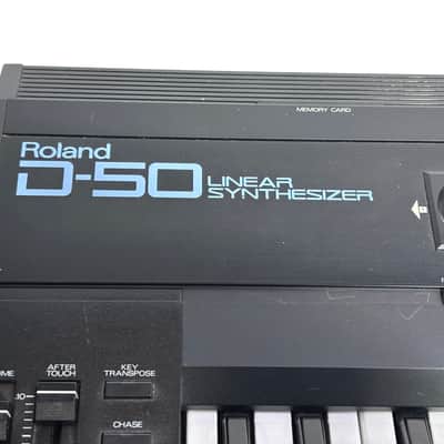 Roland D-50 61-Key Linear Synthesizer 1987 - 1992 - Black image 4