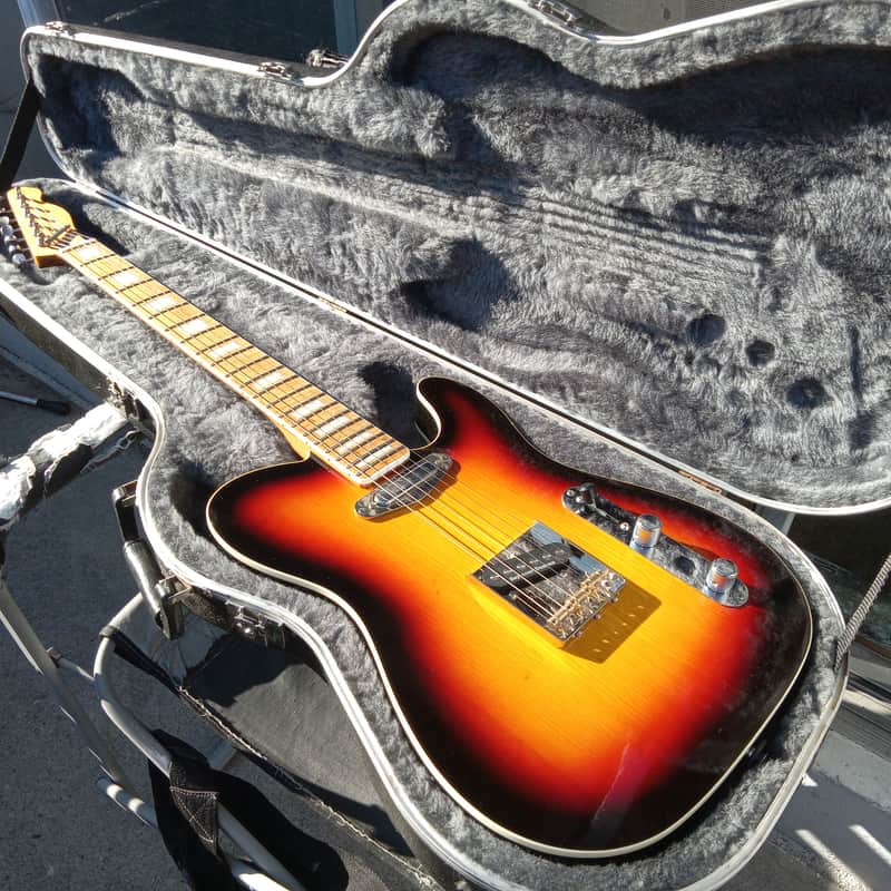 Telecaster/Sunburst Nitro/Alder on Ash Back/Seymour Duncan Quarter Pound's image 1