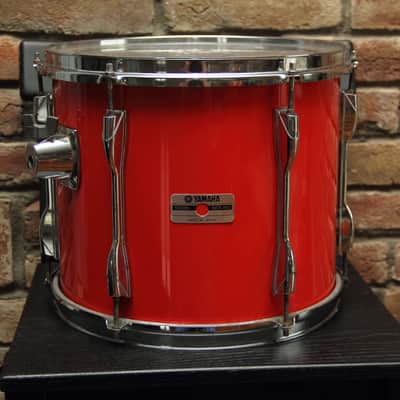 Yamaha Recording Custom 9000 - hot red 13x11 rack tom image 5