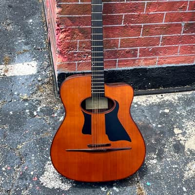 Klaus Roder Gypsy Jazz Guitar 1974 - hand made 50 year old German Gypsy Jazz Guitar ! image 2