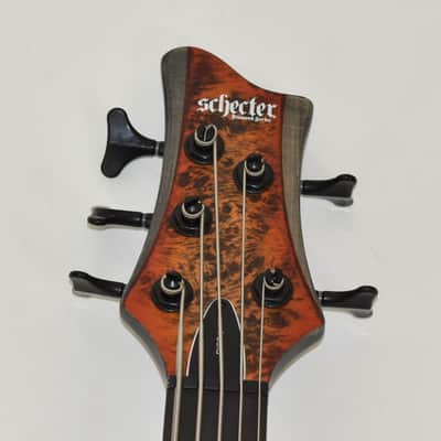 Schecter Riot-5 Electric Bass Satin Inferno Burst B-Stock 1379 image 4