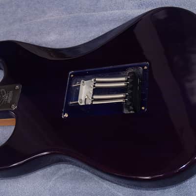 Washburn Washburn Silverado Custom Shop HSC U.S.A. 1994 Dark See Thru Purple image 4