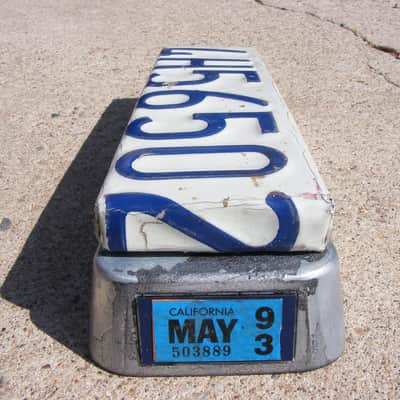 joe gagan/dunlop/vox italia license plate special wah image 6