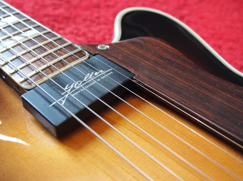 Hofner A.Z. Standard Attila Zoller 1982 -1984 brown sunburst image 1