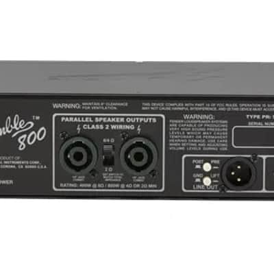 Fender Rumble 800 HD 800-Watt Bass Head - Black image 3