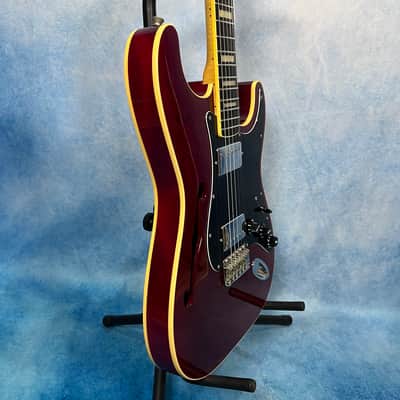 2012 Fender Japan ST-HO 2H Hollow Body Cherry Stratocaster, MIJ image 6