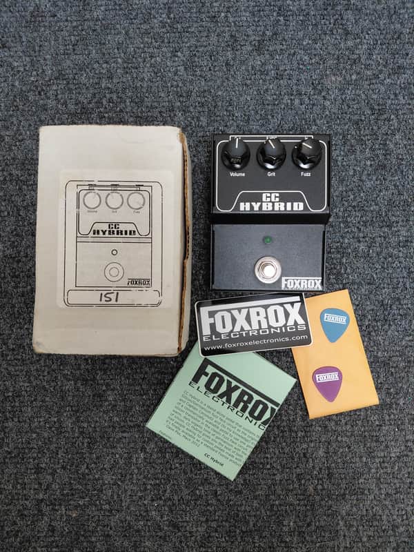Foxrox Electronics CC Hybrid Fuzz 2010s - Black image 1