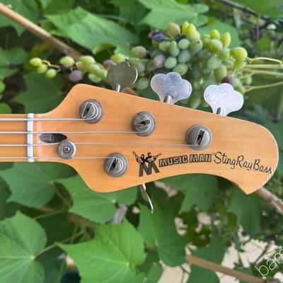 1982 Music Man StingRay Bass - Black- Pre Ernie Ball - OHSC image 2