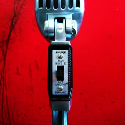 2000 era Shure 55SH dynamic cardioid microphone w Neutrik cable 55S 55SW 55 # 5 image 5