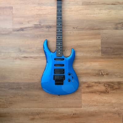 American Showster Savant III Early-90s - Floyd Rose - Candy Blue image 2