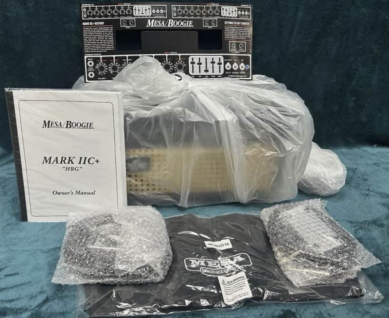 Mesa Boogie Mark IIC+ HRG Reissue 100-Watt Guitar Amp Head 2025 - Present - Black image 1