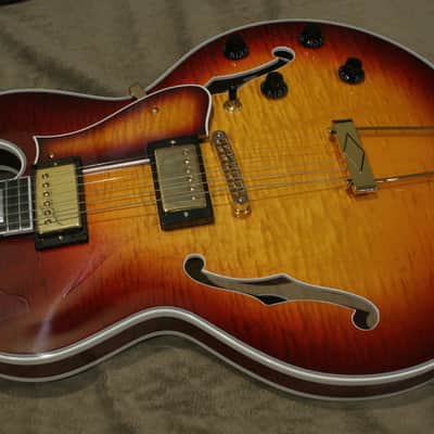 Heritage Roy Clark Custom 2018 Vintage Wine Burst image 2
