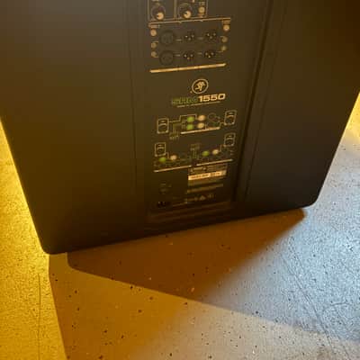 Mackie SRM1550 15" 1200-Watt Powered Subwoofer 2016 - 2020 - Black image 2