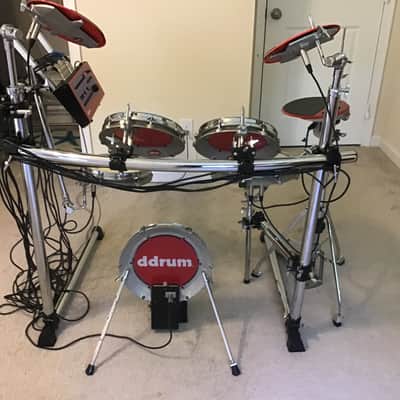 ddrum 4 Clavia Electronic Drum Set  5- Piece W/ Rack Vintage Electric Drums  From Sweden image 19