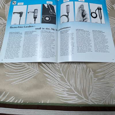 Vintage Electro-Voice Microphones Original Catalog image 12