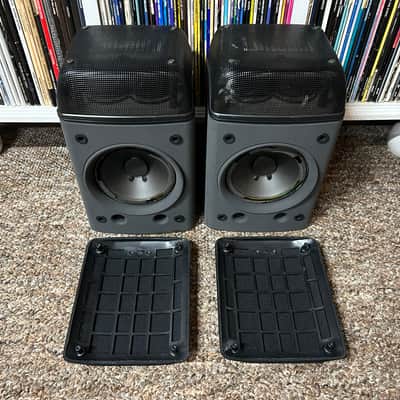 Vintage Optimus PRO LX5 Bookshelf Speaker Pair w/ Linaeum Tweeters UNTESTED image 6