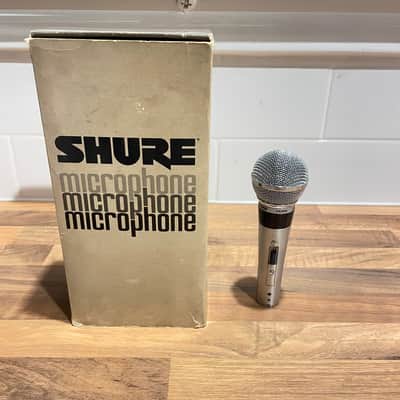 Shure 565SD Switchable Cardioid Dynamic Microphone 1984 - Present - Silver image 5