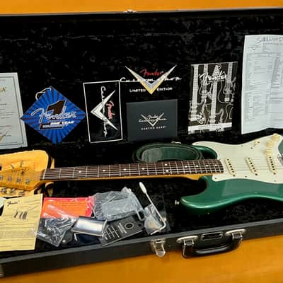 Fender 1959 Fender Stratocaster Custom Shop 2015 - Journeyman Relic Sherwood Green image 4