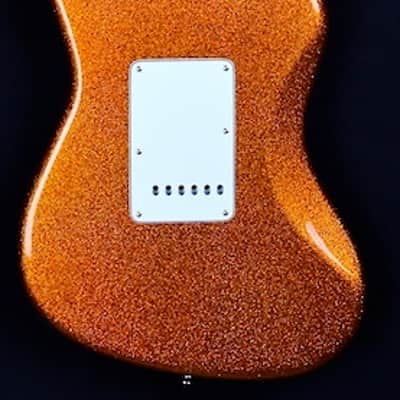 Fender Pawn Shop Super-Sonic Sunfire Orange Flake | Reverb
