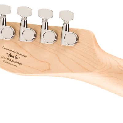 Fender Squier Affinity Series Thinline Telecaster Electric Guitar, 3-Colour Sunburst image 6