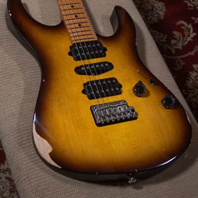 Suhr Modern Antique 2 Tone Tobacco Burst Guitar - GG Spec image 3