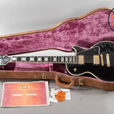 2006 Gibson Custom Shop Historic ’57 Les Paul Custom Reissue Black Beauty Ebony | Long Neck Tenon | ’57 Classics | Original image 2