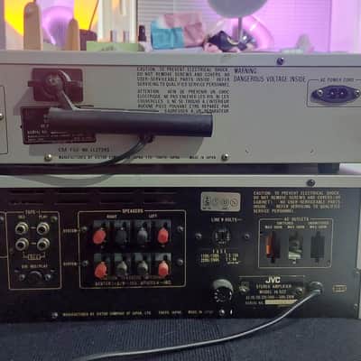 JVC JA-S22 Stereo Integrated Amplifier 1978 + JVC T-V5 FM/AM Stereo Tuner image 5