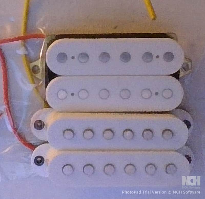 Kramer Strat pick ups 2005 - white image 1