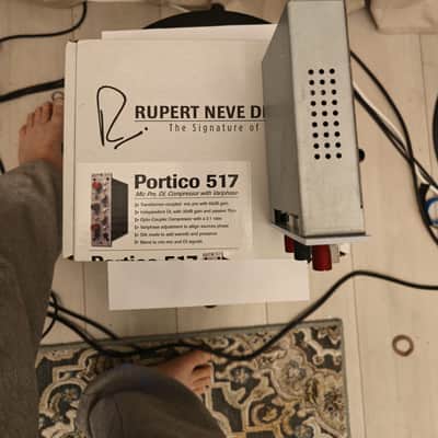Rupert Neve Designs Portico 517 500 Series Mic Pre / Compressor Module 2011 - Present - White image 5