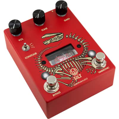 Walrus Audio Silt Harmonic Tube Fuzz Pedal, Red image 4
